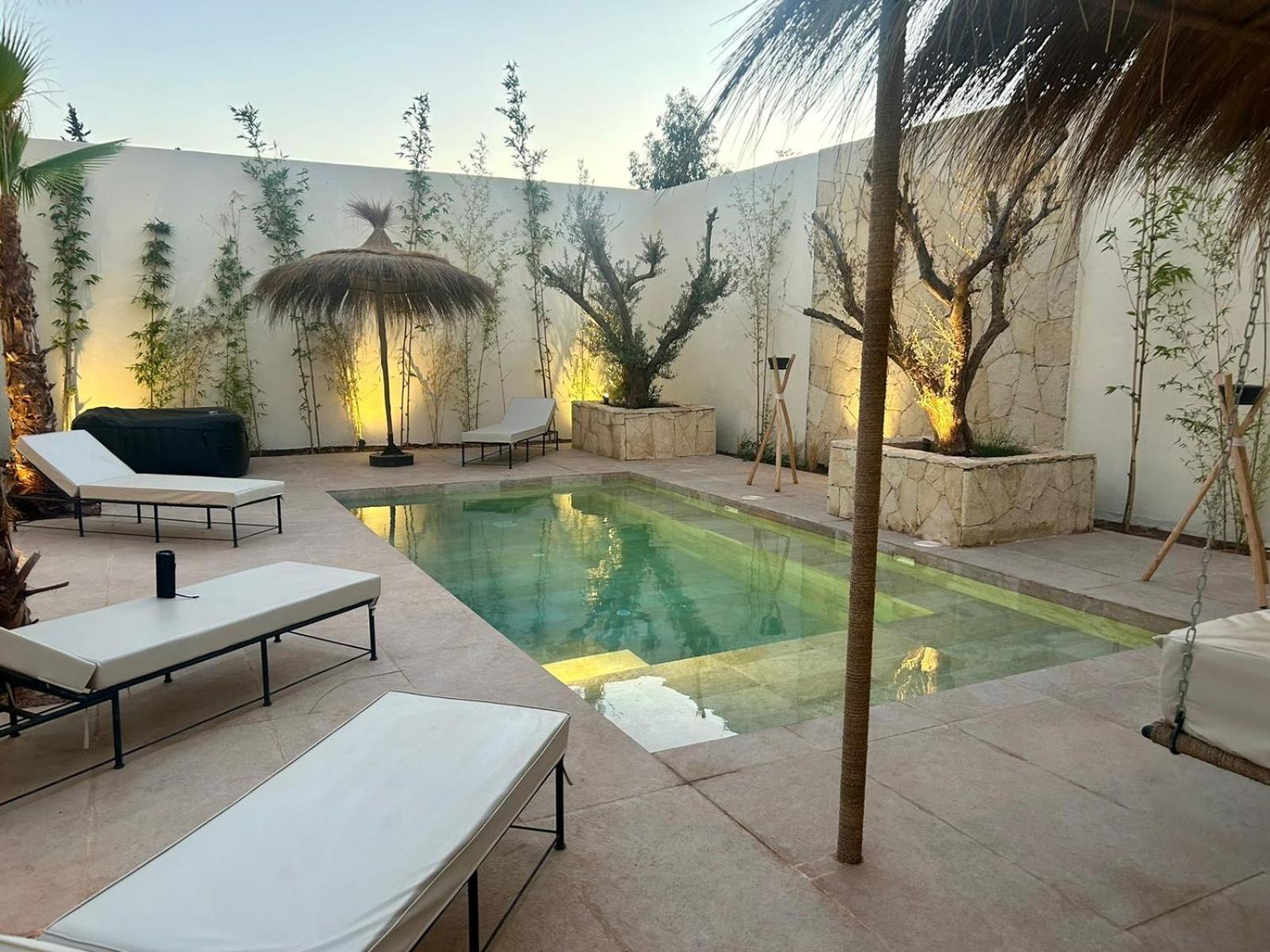 Marrakech El Ain Avec Piscine Chauffee *