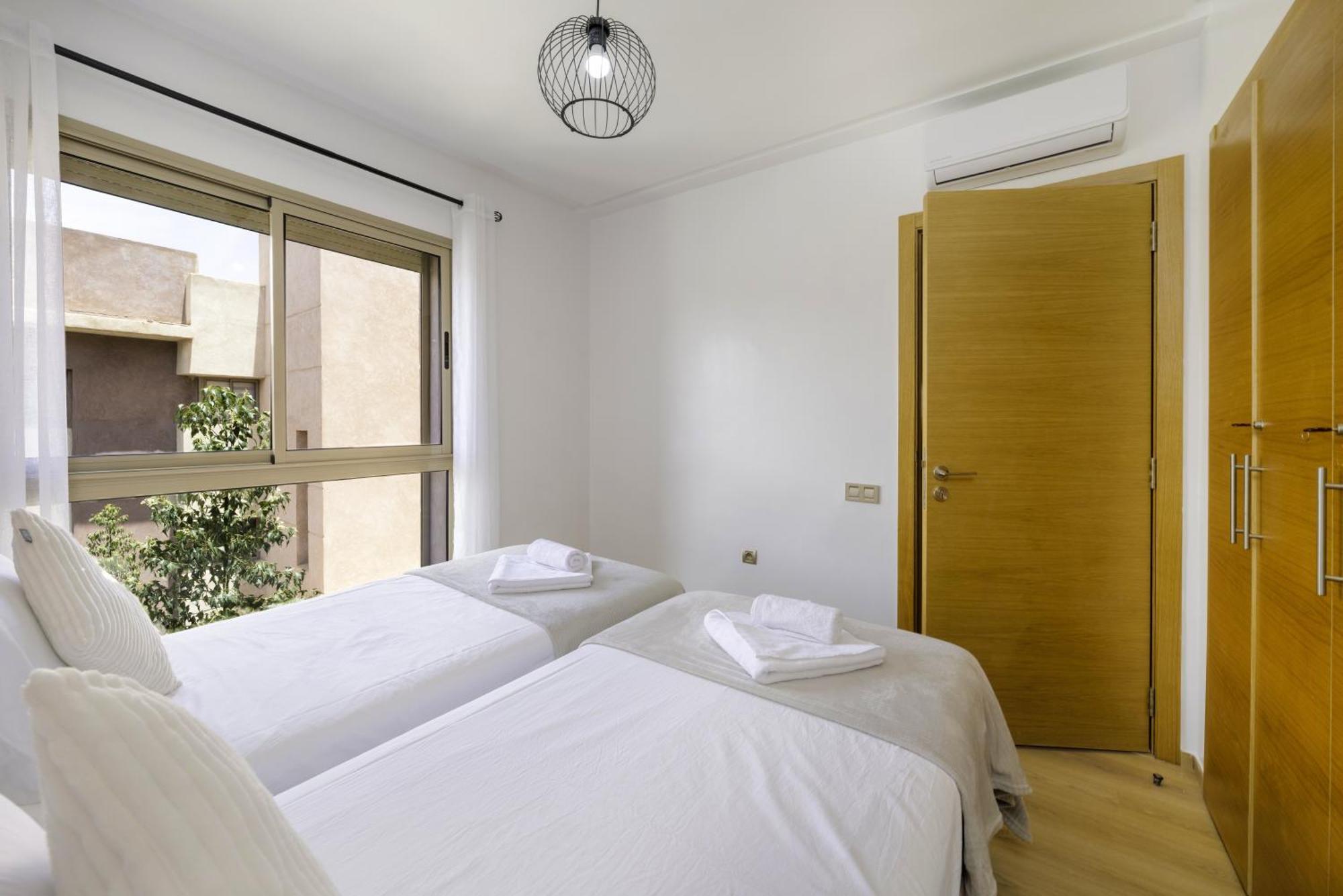 Vue Montagnes, Golf Et Piscine, Luxe A Marrakech *