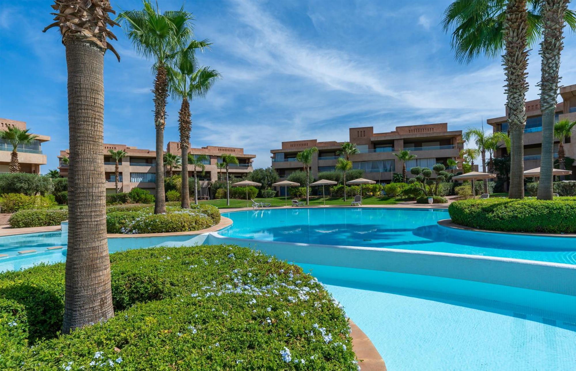 Vue Montagnes, Golf Et Piscine, Luxe A Marrakech Apartment Marrakesh