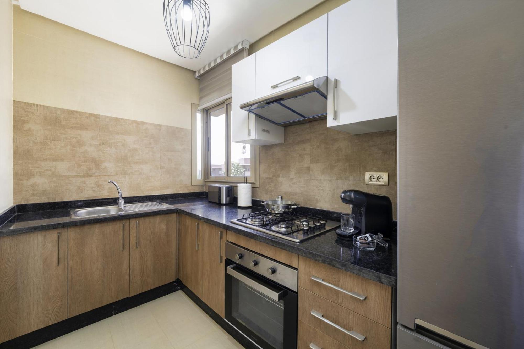 Apartment Vue Montagnes, Golf Et Piscine, Luxe A Marrakech *