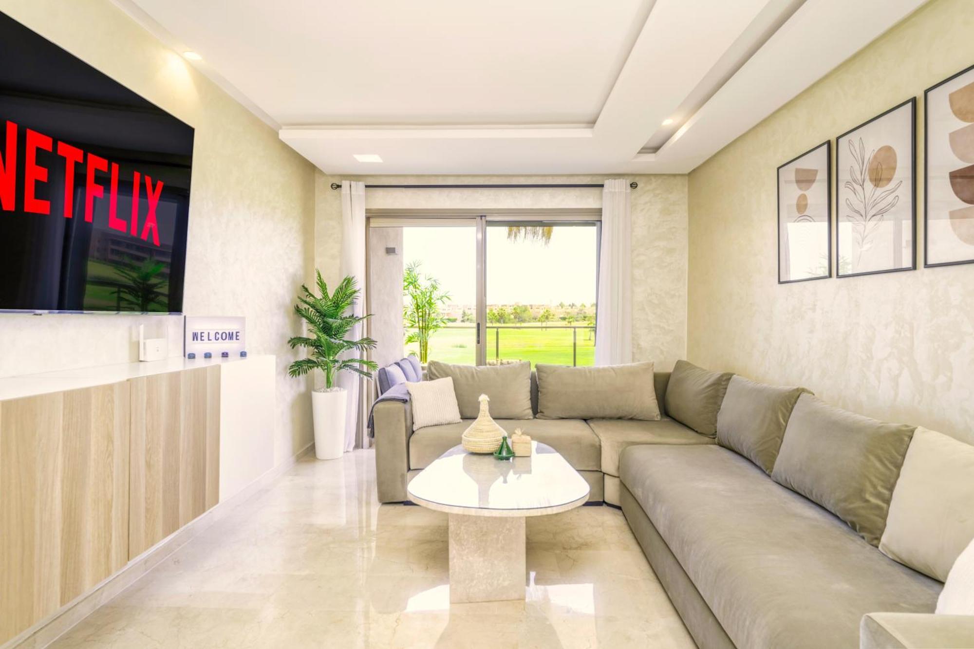 Vue Montagnes, Golf Et Piscine, Luxe A Marrakech Apartment Marrakesh