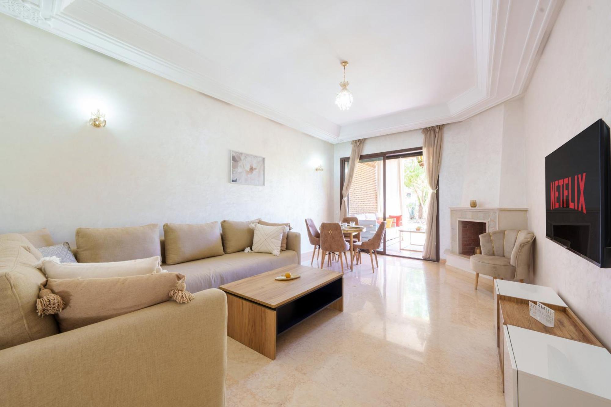 Apartment Chill On The Oasis Poolside Luxury Marrakesh
