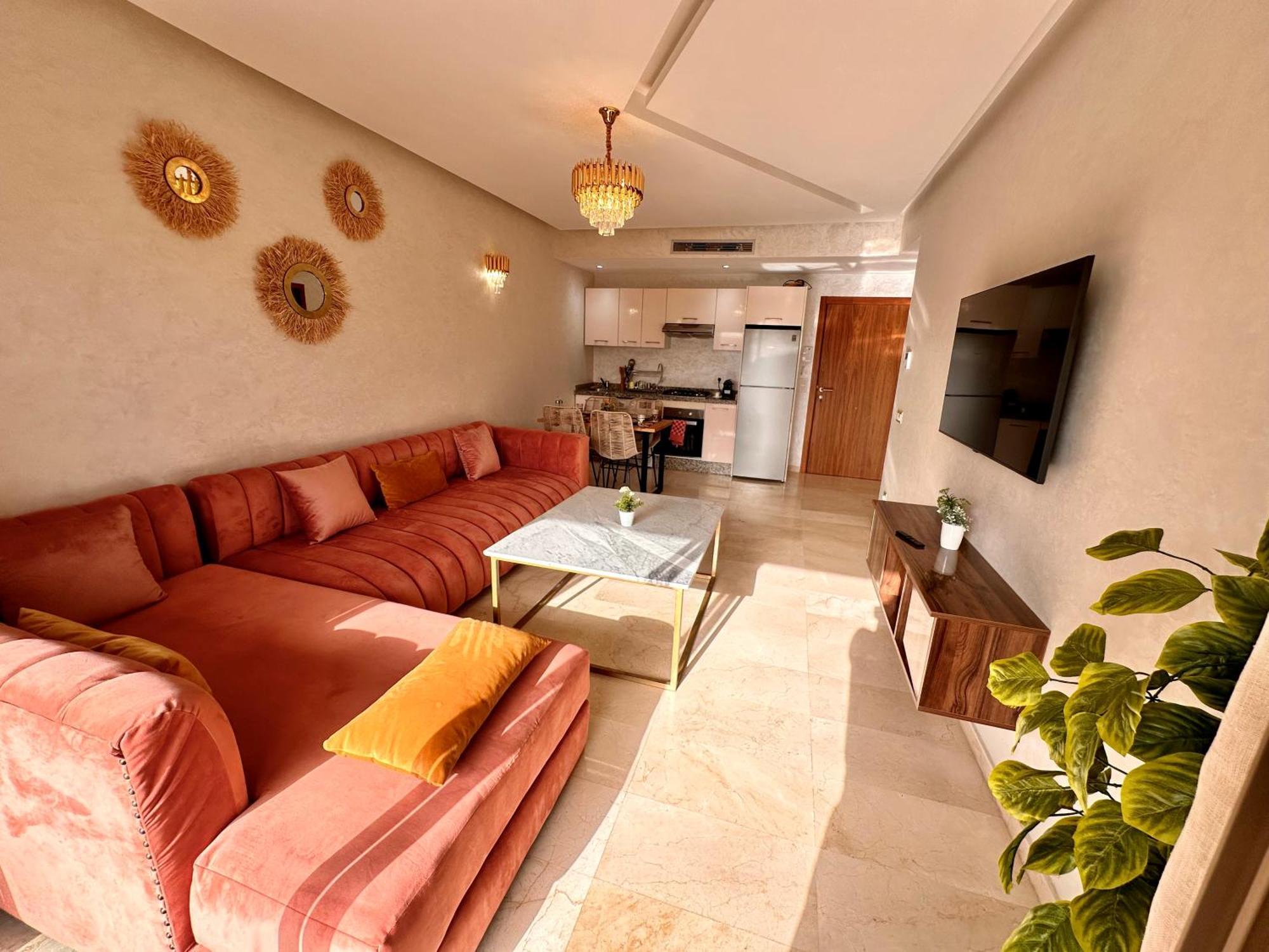 Pearl Garden Luxueux Chic Piscine Terrasse Netflix Iptv Parking * Marrakesh