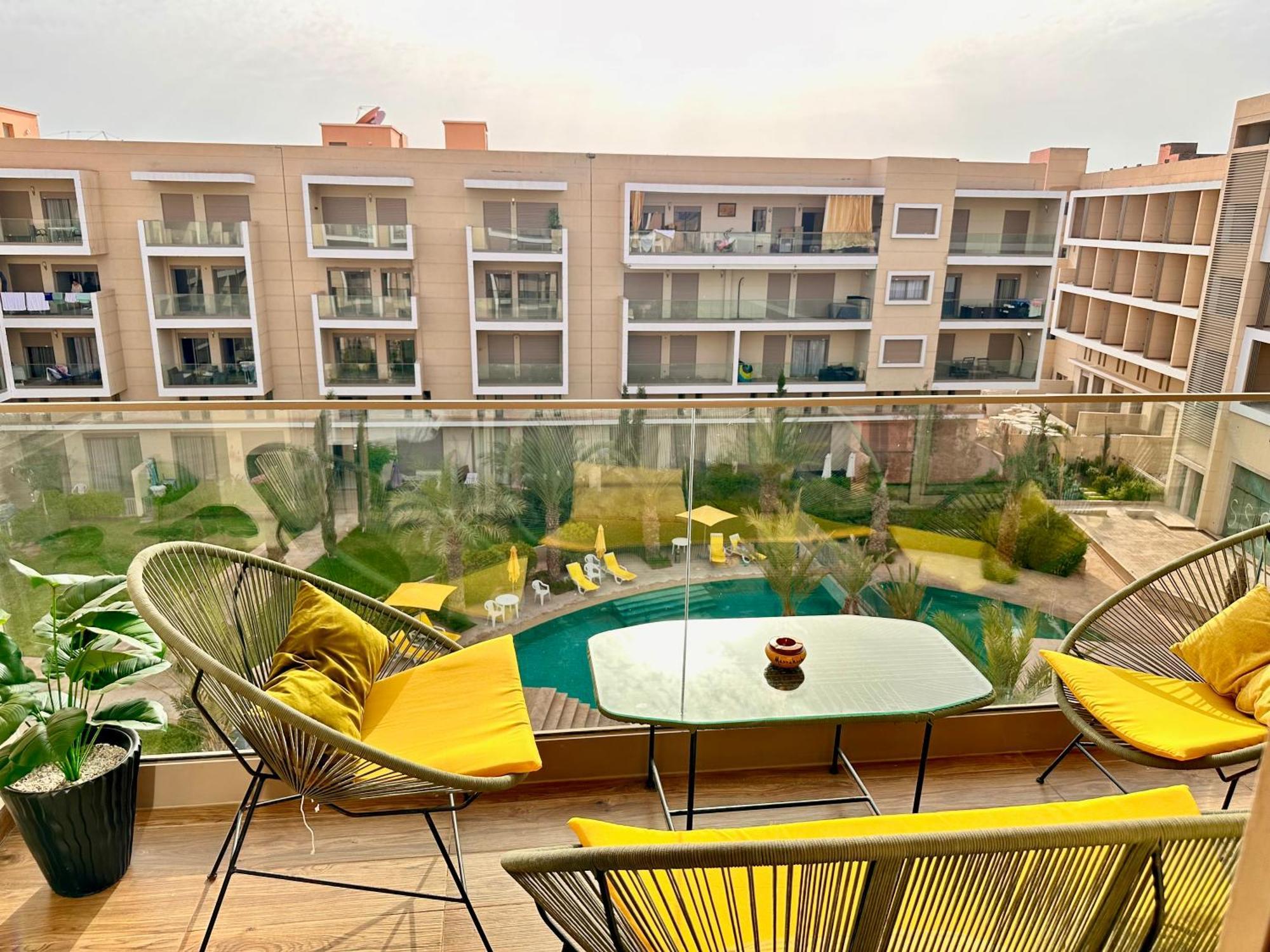 Pearl Garden Luxueux Chic Piscine Terrasse Netflix Iptv Parking Apartment *