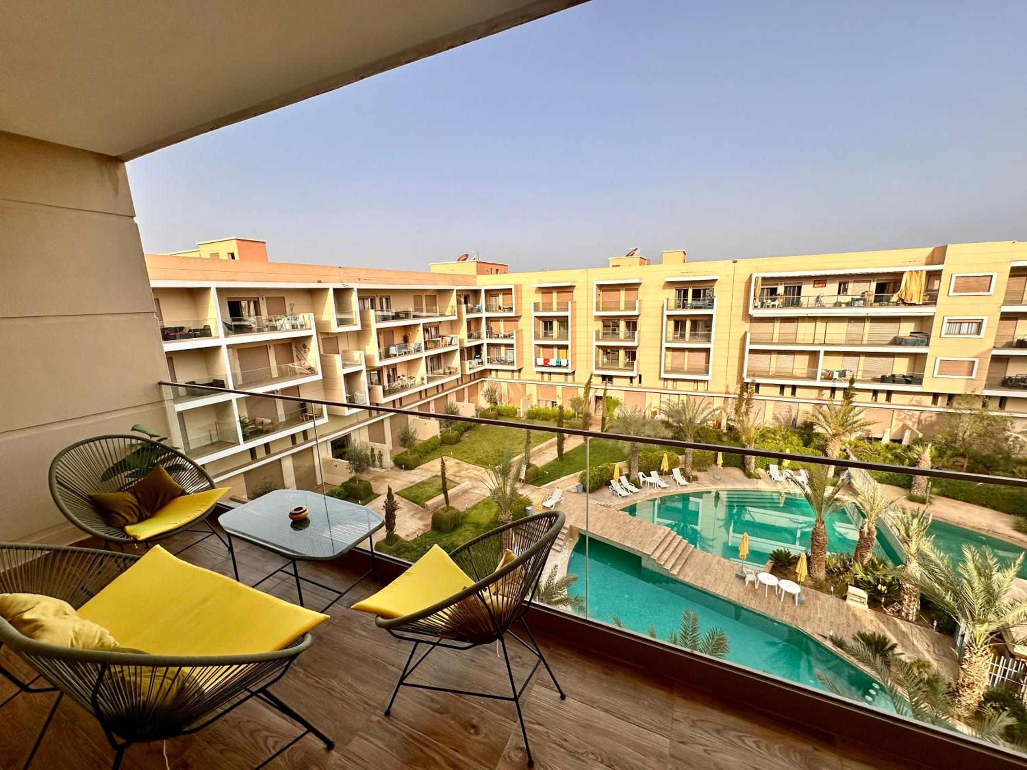 Pearl Garden Luxueux Chic Piscine Terrasse Netflix Iptv Parking Apartment *