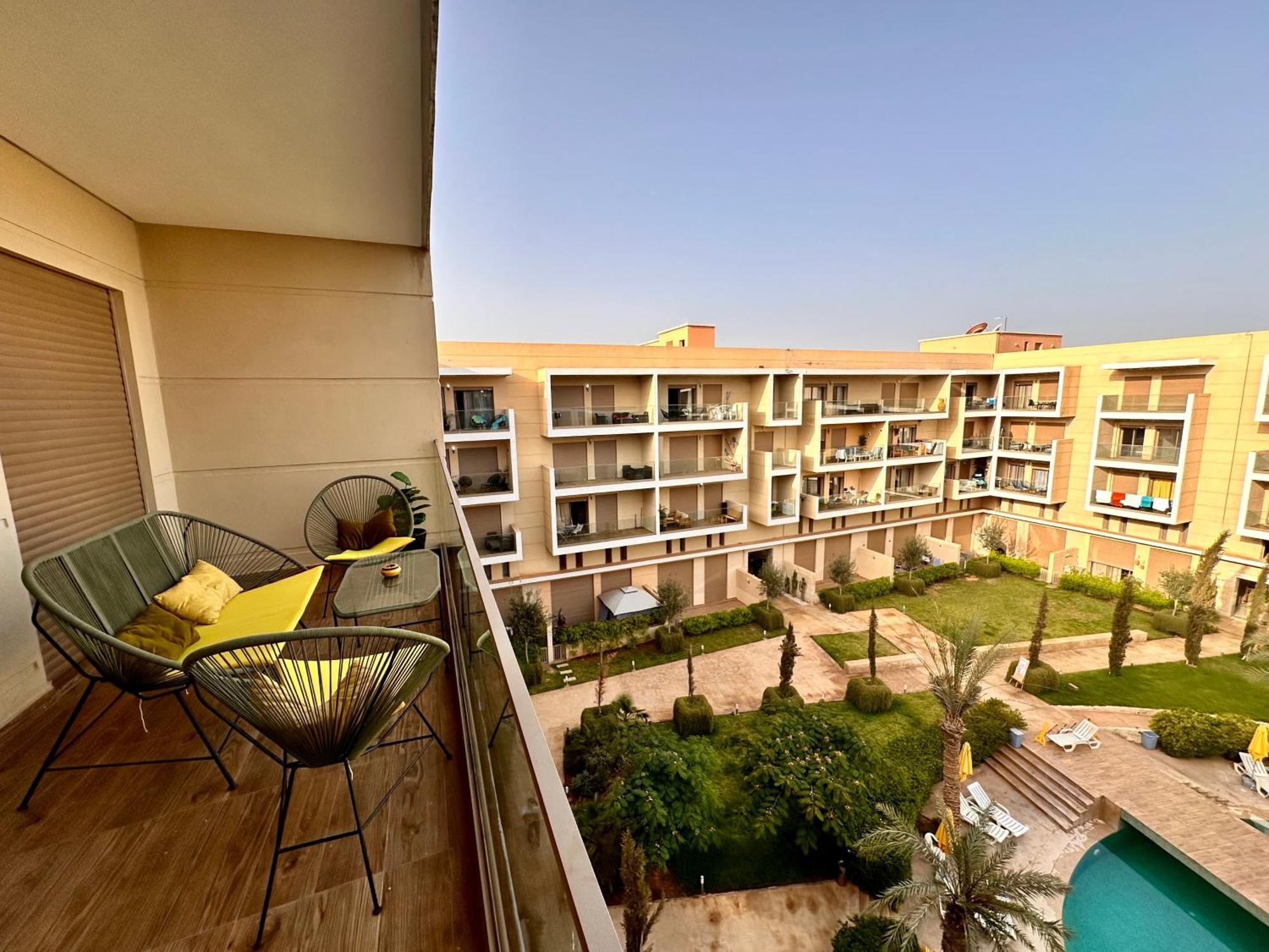 Pearl Garden Luxueux Chic Piscine Terrasse Netflix Iptv Parking * Marrakesh