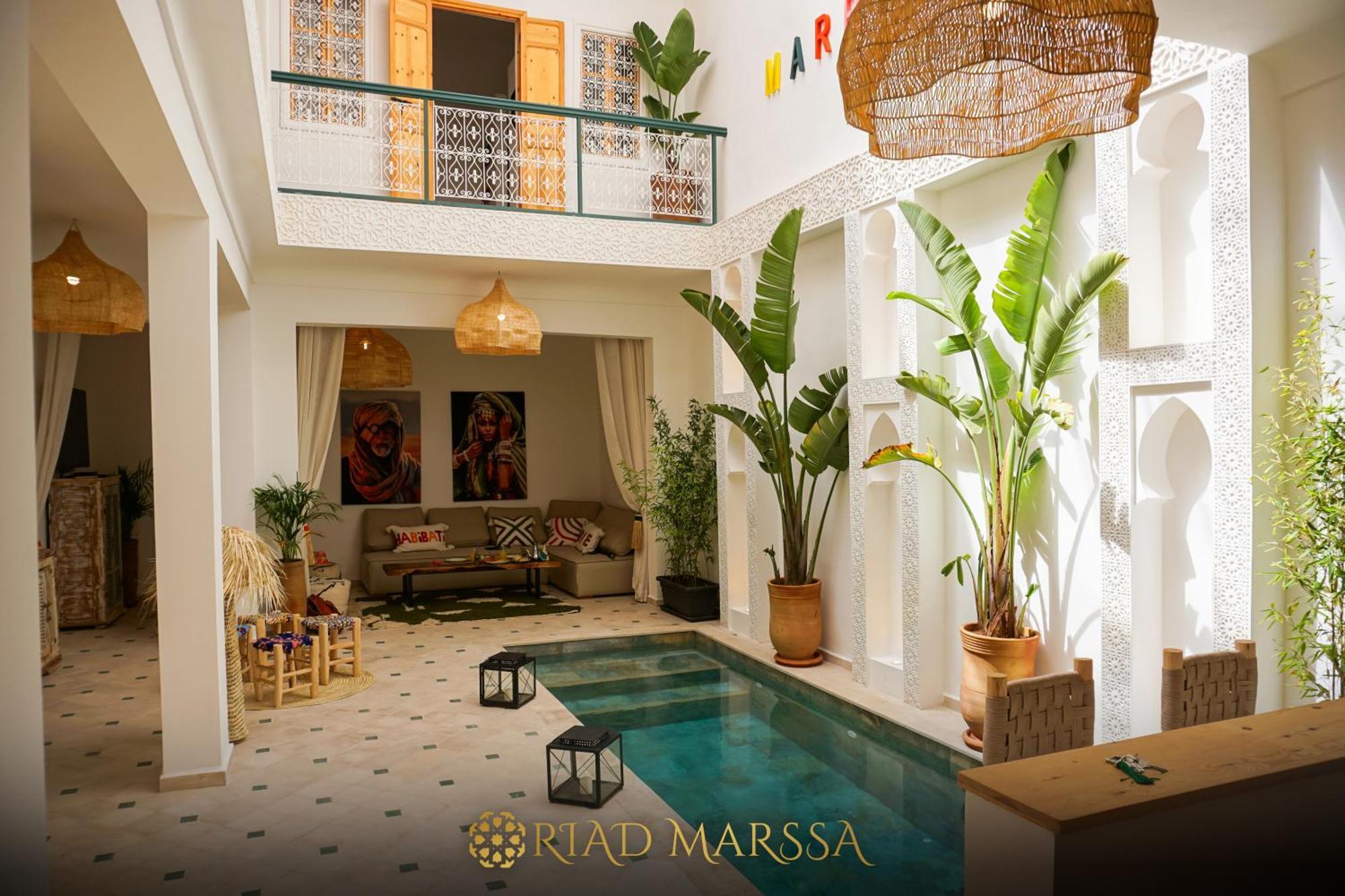 Marssa, Prive Zen Avec Belle Piscine Dans La Medina Hébergement de vacances Marrakesh