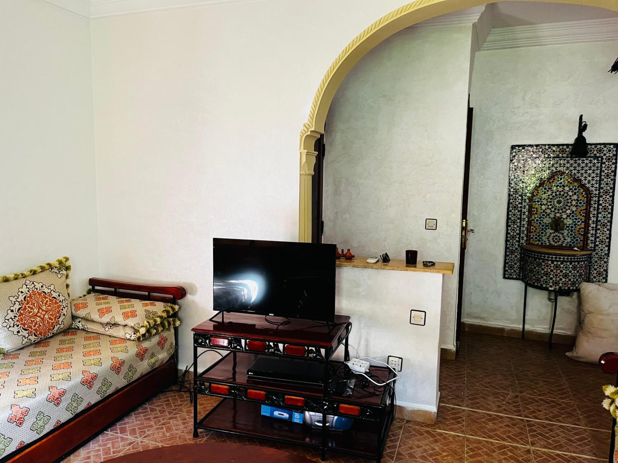 Dans Avec Piscine Apartamento Marraquexe