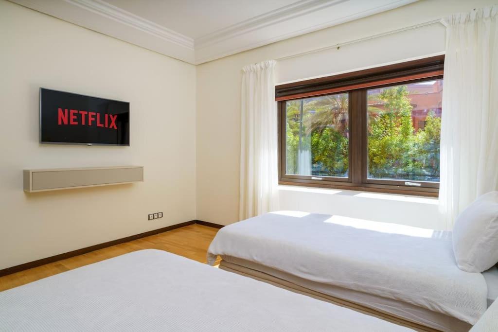 Duplex Somptueux Avec Piscine, Au Coeur De Gueliz, Centre-ville De Marrakech Apartment *