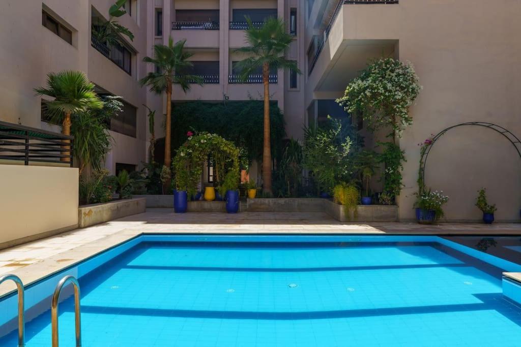 Apartment Duplex Somptueux Avec Piscine, Au Coeur De Gueliz, Centre-ville De Marrakech