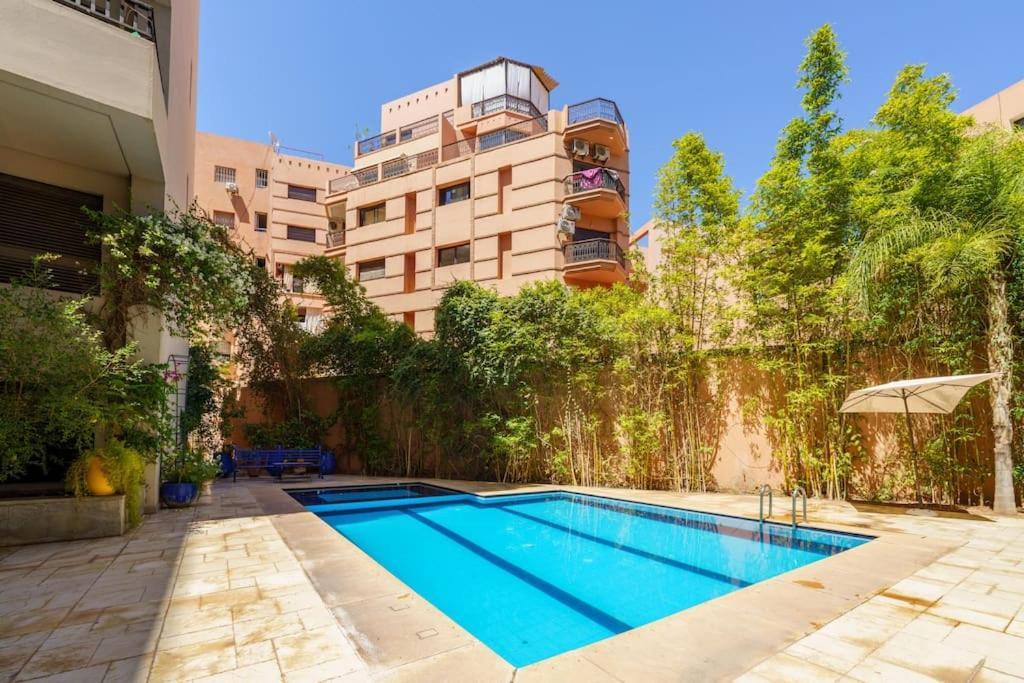 Duplex Somptueux Avec Piscine, Au Coeur De Gueliz, Centre-ville De Marrakech Apartment Marrakesh
