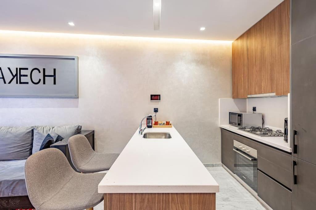 Apartment New ! Bright And Comfortable App In Center Marrakesh