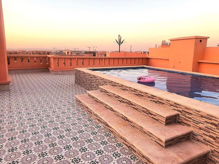 Hypercentre, Cosy, 2 Piscines, Sauna, Hammam Marrakesh