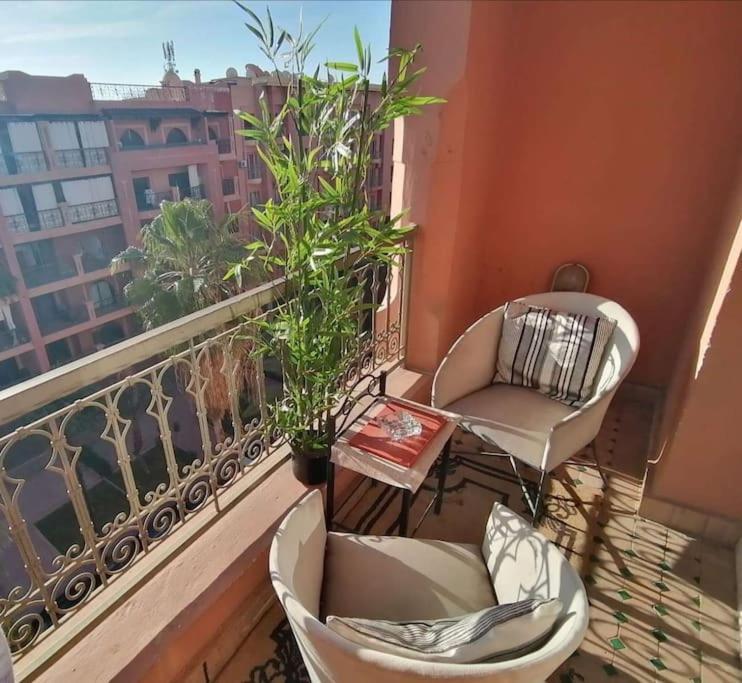 Apartamento Gueliz Avec Piscine Et Salle De Sport