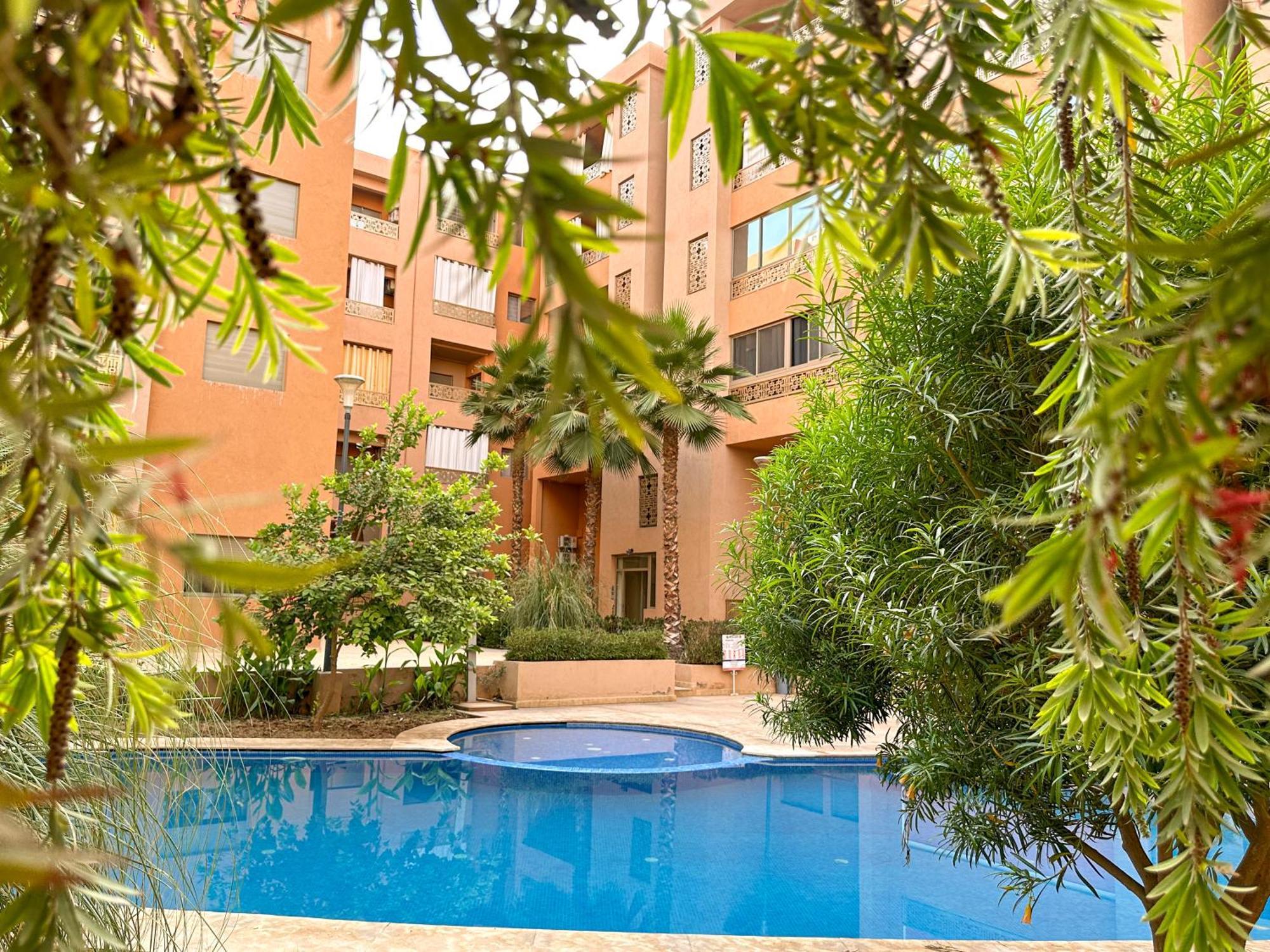 In Marrakech With Pool Apartment *