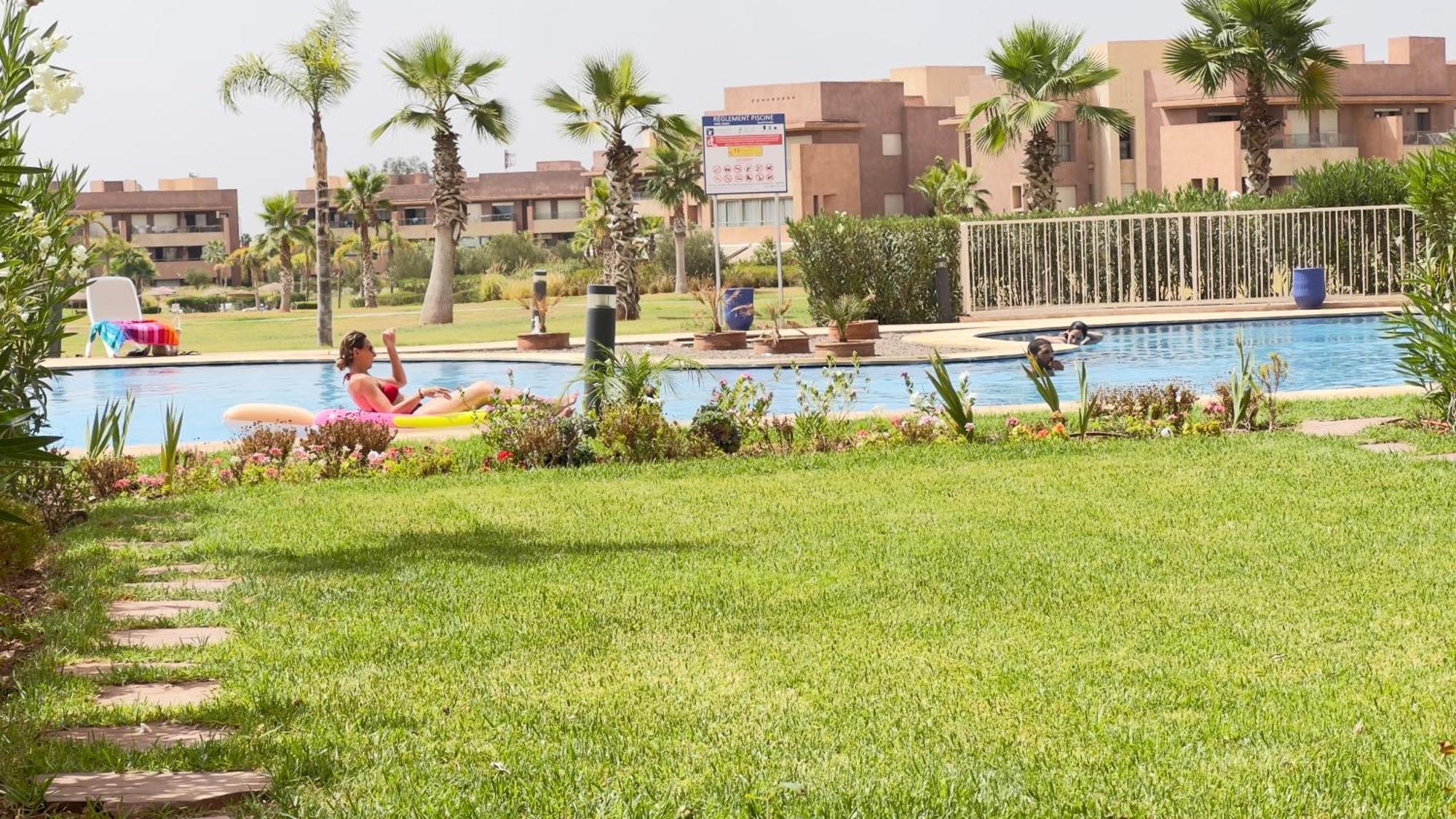 Mini-villa Situee Dans Prestigia A Marrakech, Avec Vue Sur La Piscine Et Le Golf Securite 24h Sur 24 Et Proximite Ideale De L Aeroport 5 Minutes C Est Parfaite Pour Des * Marrakesh