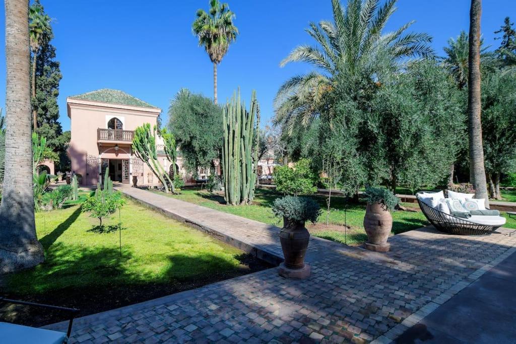 Villa Luxe Centre Marrakech Majorelle Rue Yves St Laurent *