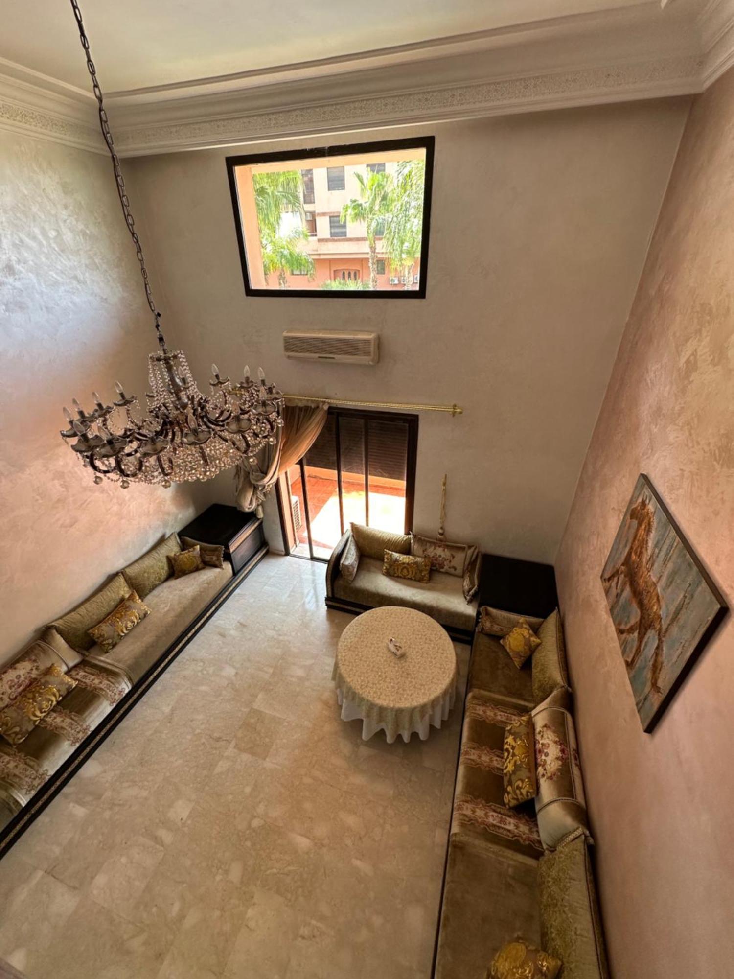 Apartment Luxury Duplex For Rent Suites,terrace,swimimg Pool Marrakesh