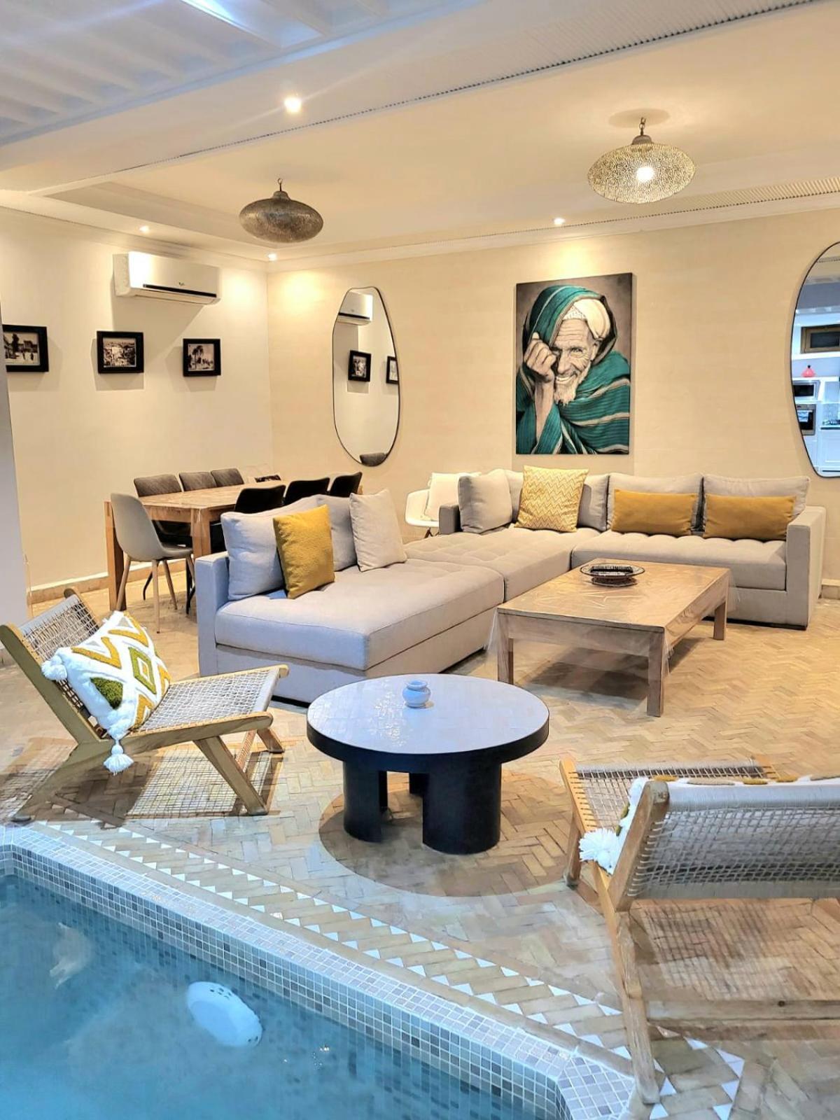 Melilo Avec Piscine Chauffee Casa de férias Marraquexe