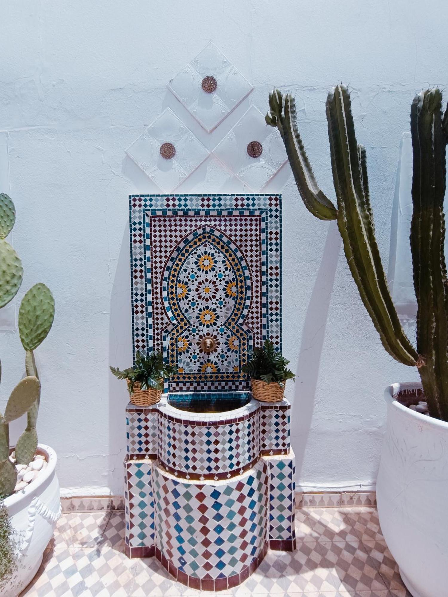 Studio Blanco Médina Avec Terrasse Marrakesh