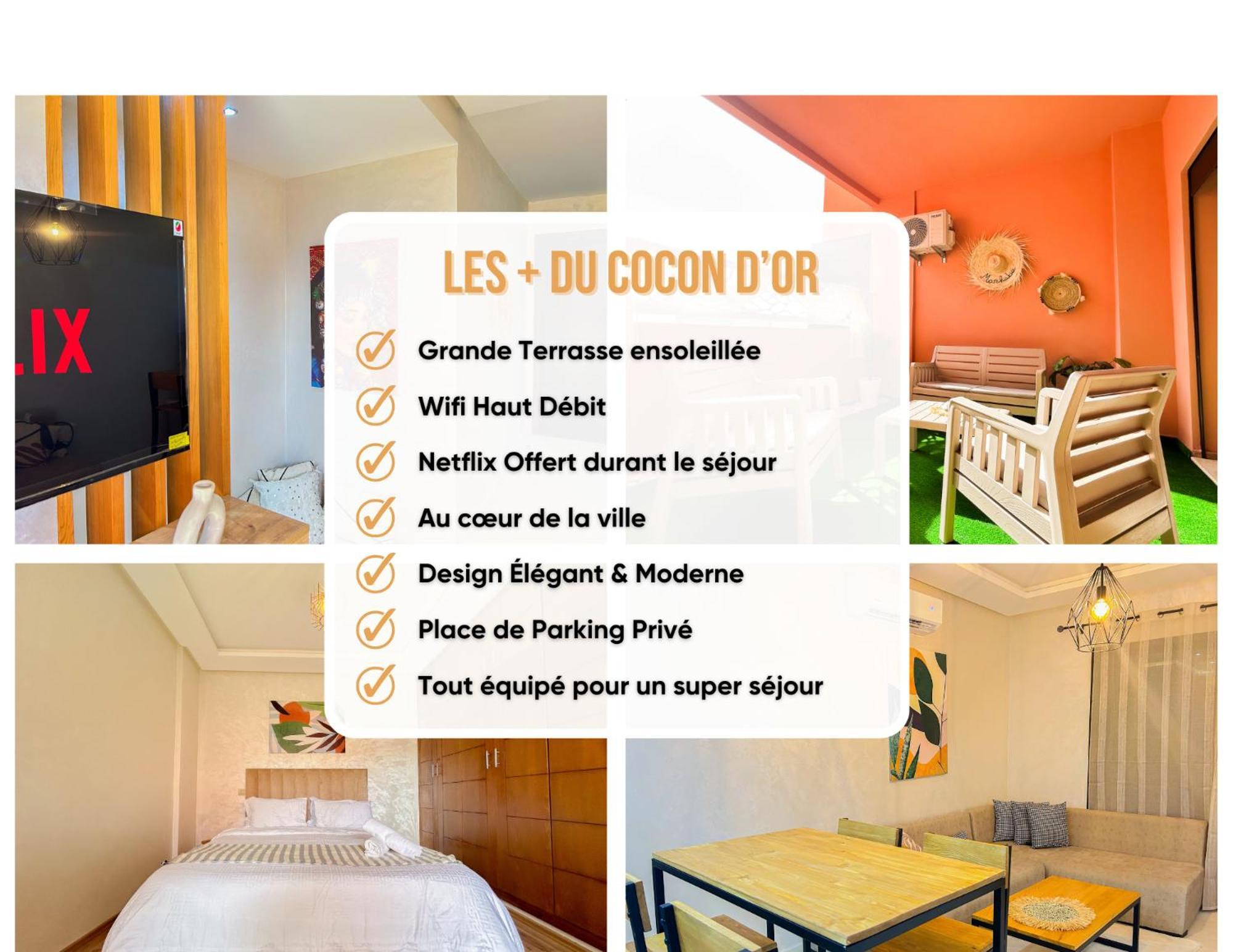 Le Cocon Dore Avec Terrasse Ensoleillee Au Centre De Marrakech * Marrakesh