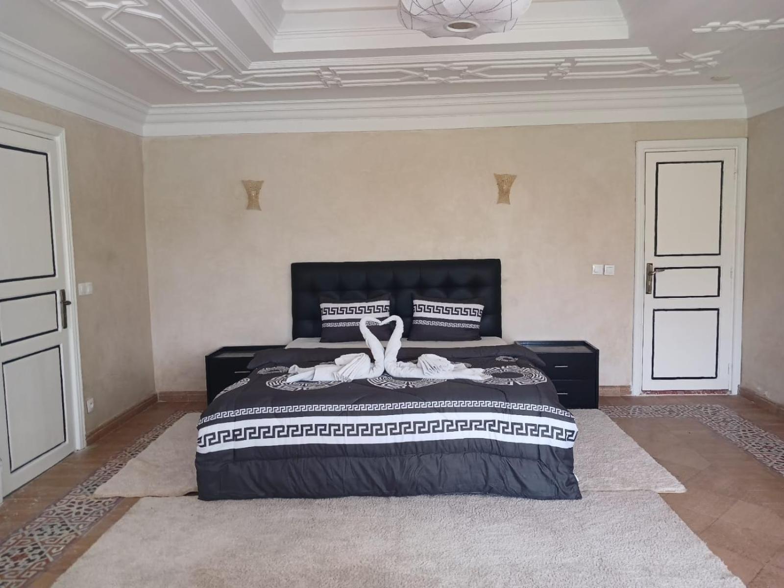 Villa Rayan Marrakech Secteur Palmeraie Dans Propriete De 2 Hectares Avec Jardin Arbres Fruitiers *