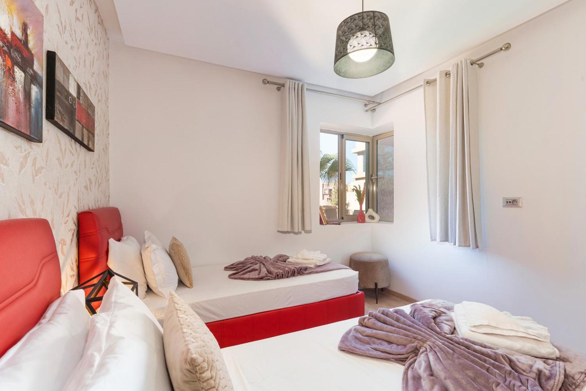 Vue Golf, Piscine, Atlas Luxe Boheme-chic Apartamento