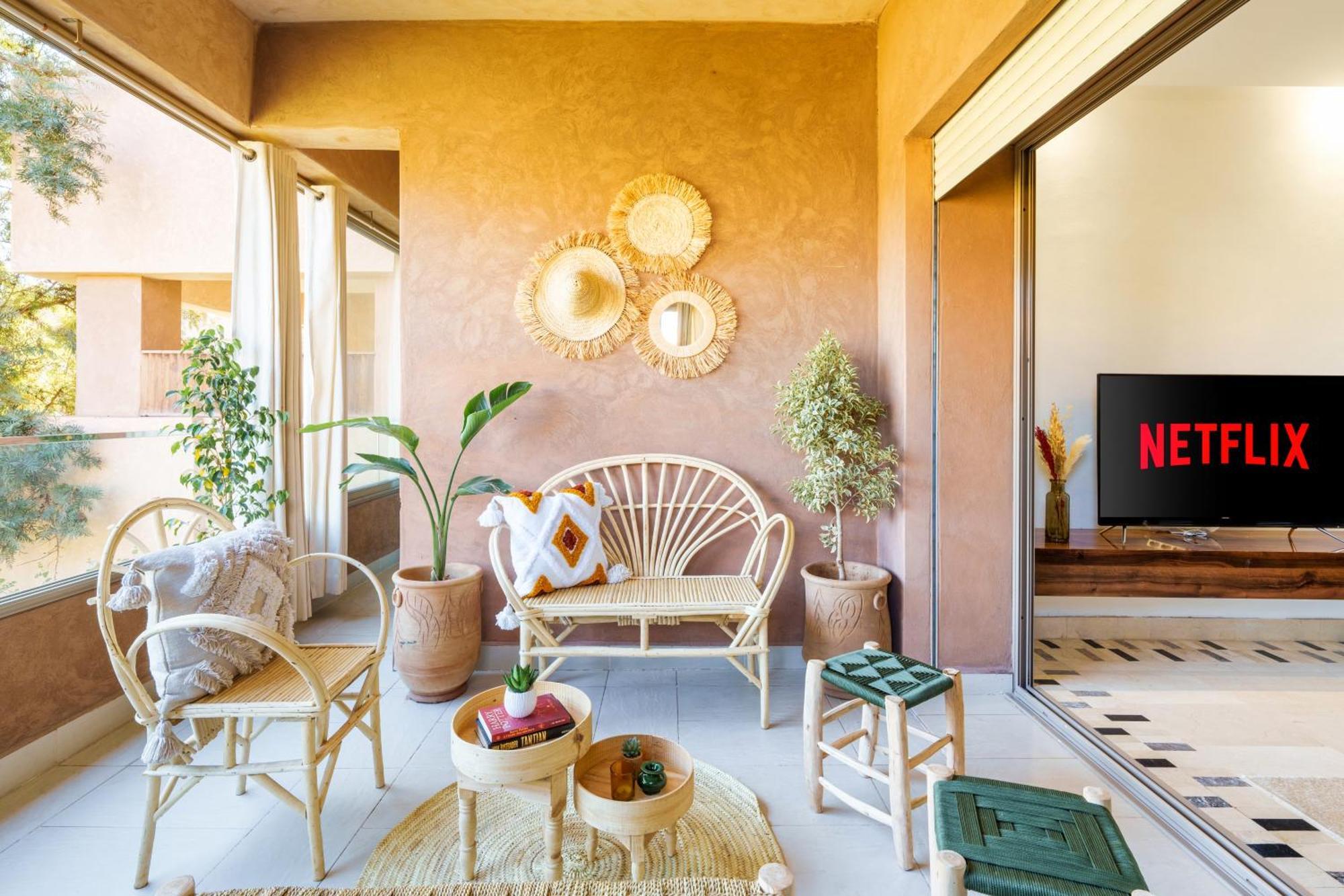 Apartamento Vue Golf, Piscine, Atlas Luxe Boheme-chic