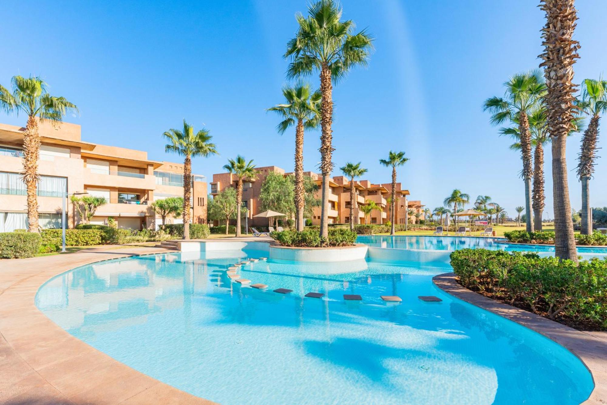 Apartamento Vue Golf, Piscine, Atlas Luxe Boheme-chic *
