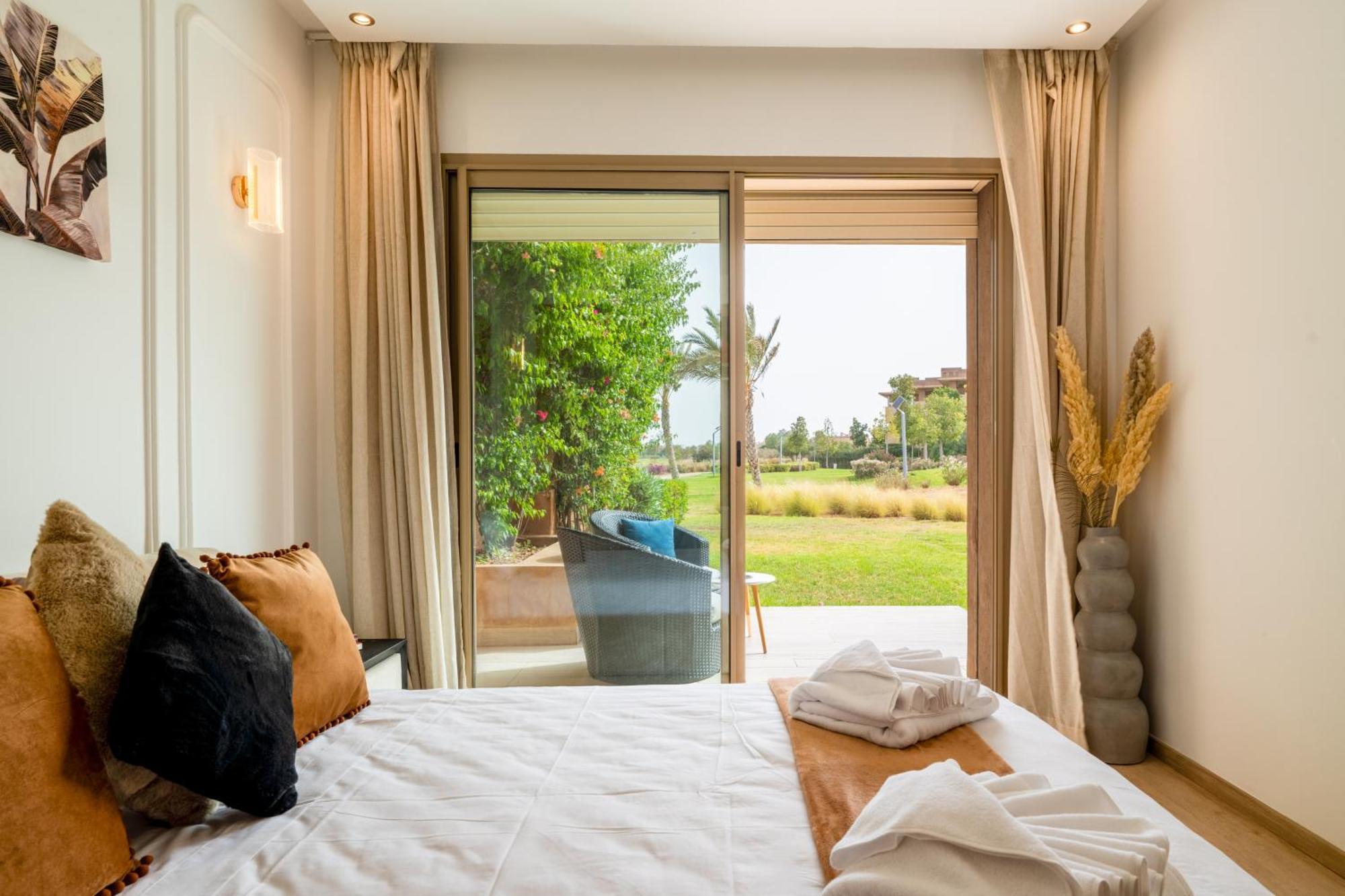 Apartamento Vue Golf, Piscine, Atlas Luxe Boheme-chic *