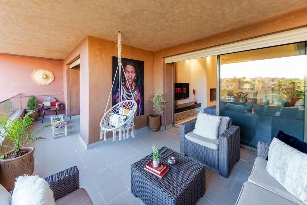Vue Golf, Piscine, Atlas Luxe Boheme-chic Apartamento *