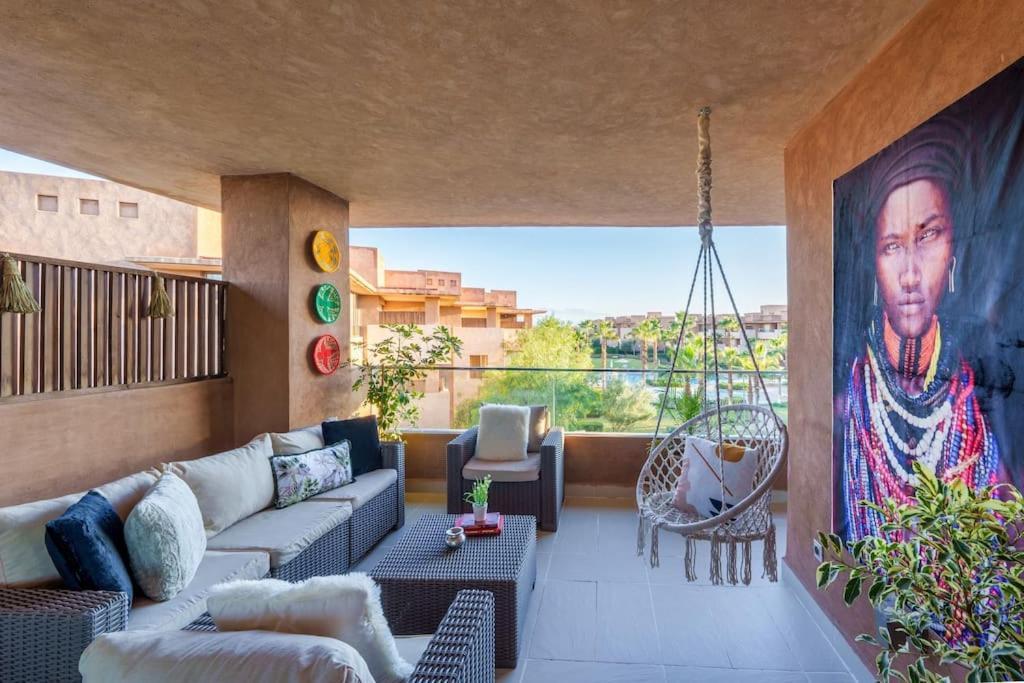 Vue Golf, Piscine, Atlas Luxe Boheme-chic Apartamento *