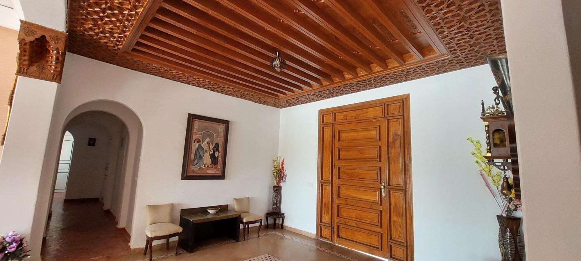Rayan Marrakech Secteur Palmeraie Dans Propriete De 2 Hectares Avec Jardin Arbres Fruitiers Villa Marrakesh