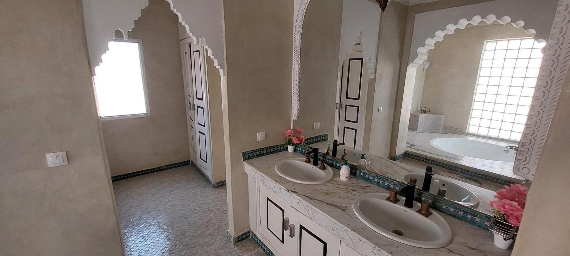 Villa Rayan Marrakech Secteur Palmeraie Dans Propriete De 2 Hectares Avec Jardin Arbres Fruitiers Marrakesh