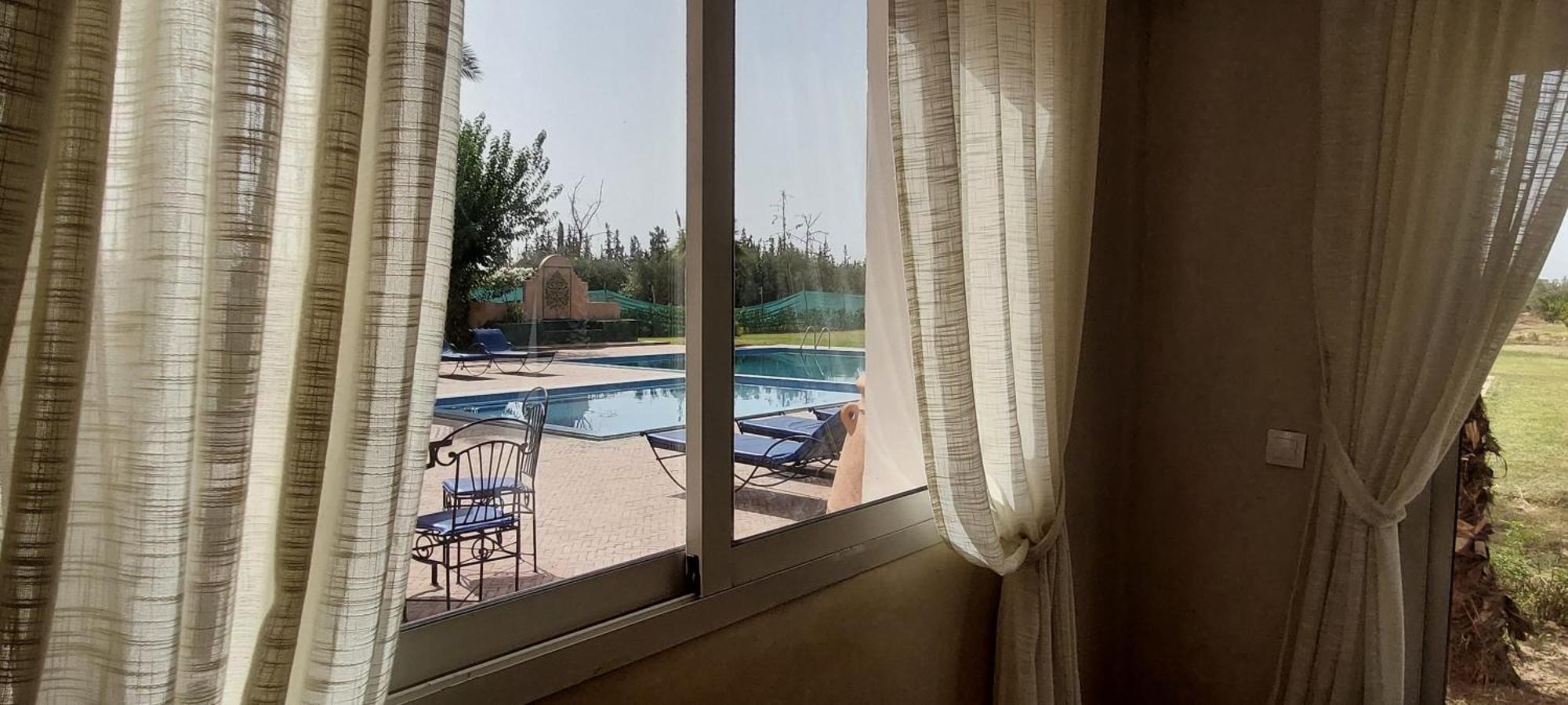 Villa Rayan Marrakech Secteur Palmeraie Dans Propriete De 2 Hectares Avec Jardin Arbres Fruitiers *