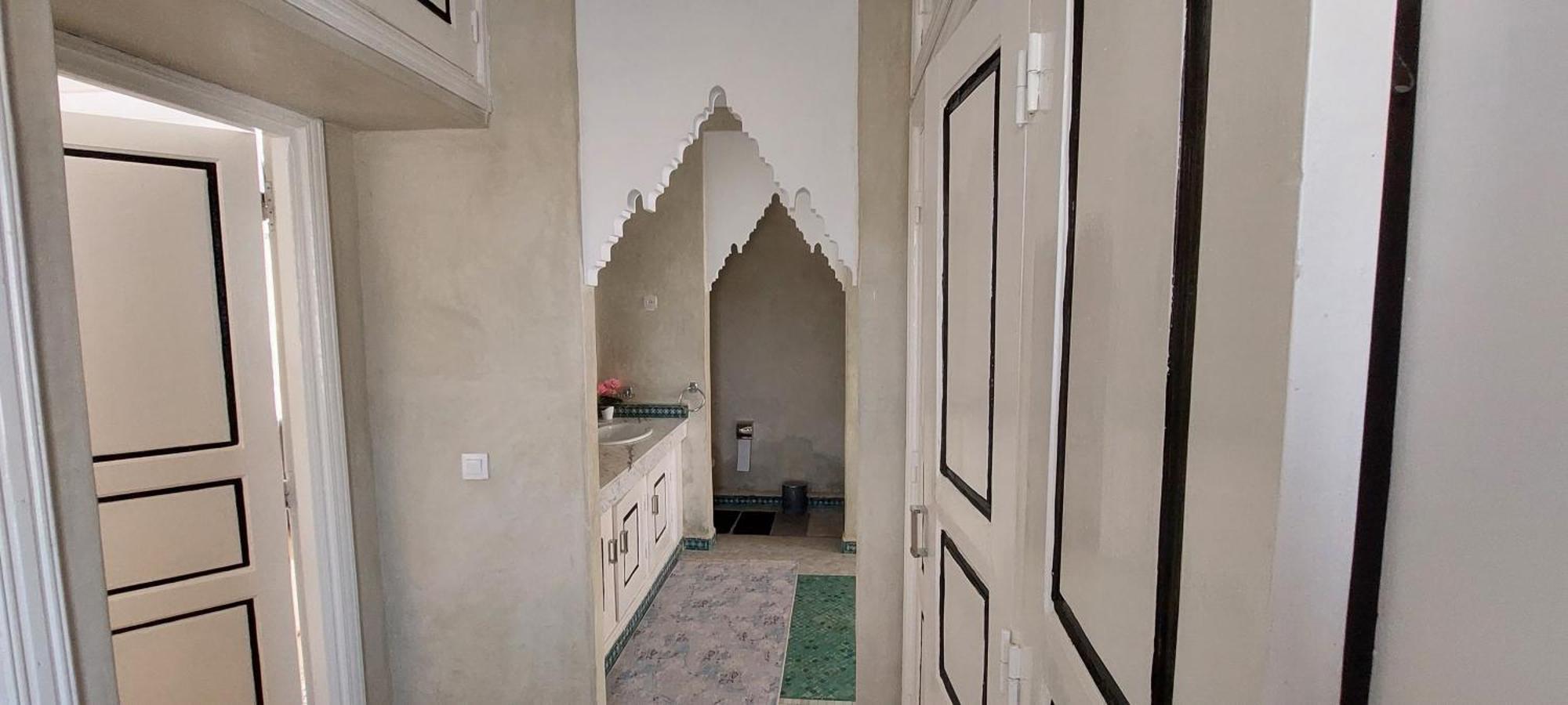 Rayan Marrakech Secteur Palmeraie Dans Propriete De 2 Hectares Avec Jardin Arbres Fruitiers Villa