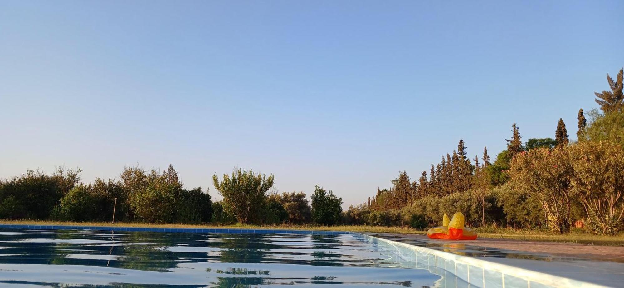 Villa Rayan Marrakech Secteur Palmeraie Dans Propriete De 2 Hectares Avec Jardin Arbres Fruitiers Marrakesh