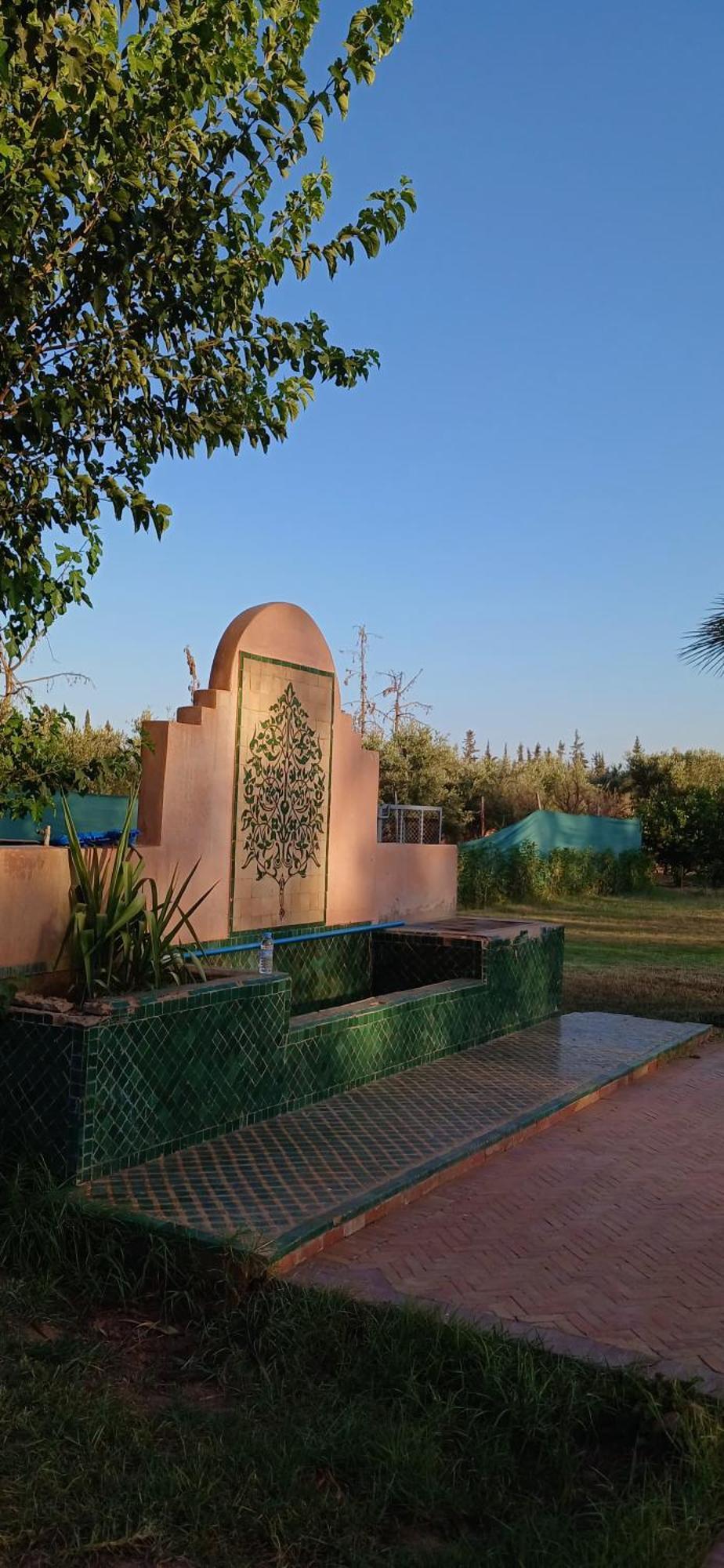 Rayan Marrakech Secteur Palmeraie Dans Propriete De 2 Hectares Avec Jardin Arbres Fruitiers