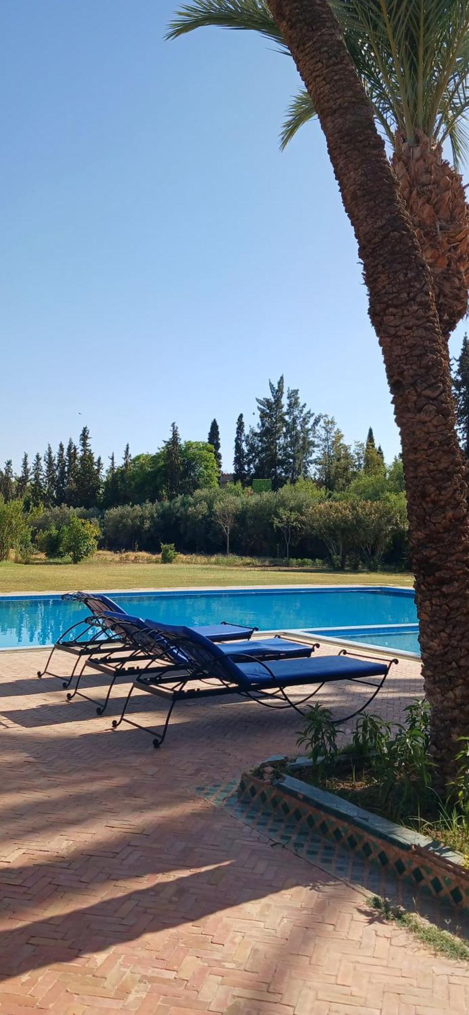 Rayan Marrakech Secteur Palmeraie Dans Propriete De 2 Hectares Avec Jardin Arbres Fruitiers * Marrakesh
