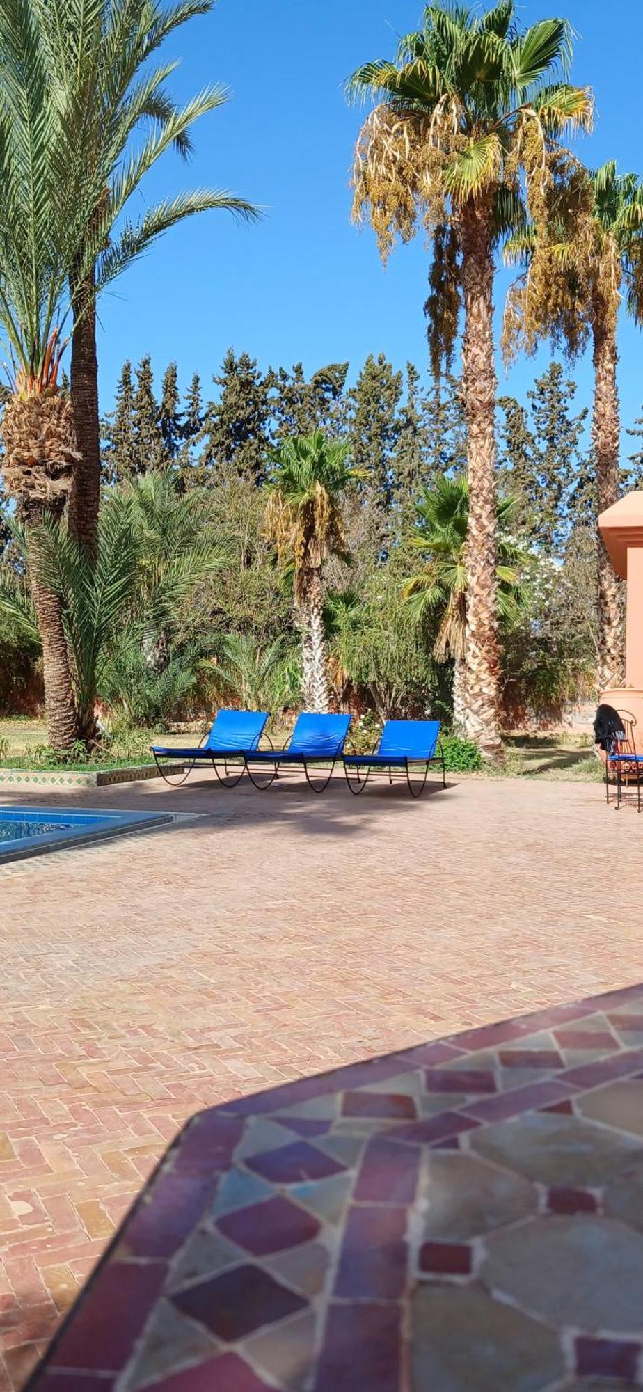 Villa Rayan Marrakech Secteur Palmeraie Dans Propriete De 2 Hectares Avec Jardin Arbres Fruitiers *