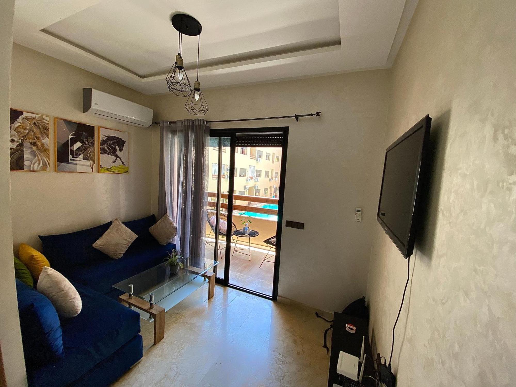 Apartamento Super Luxe Marrakech Gueliz En Face La Gare Marraquexe
