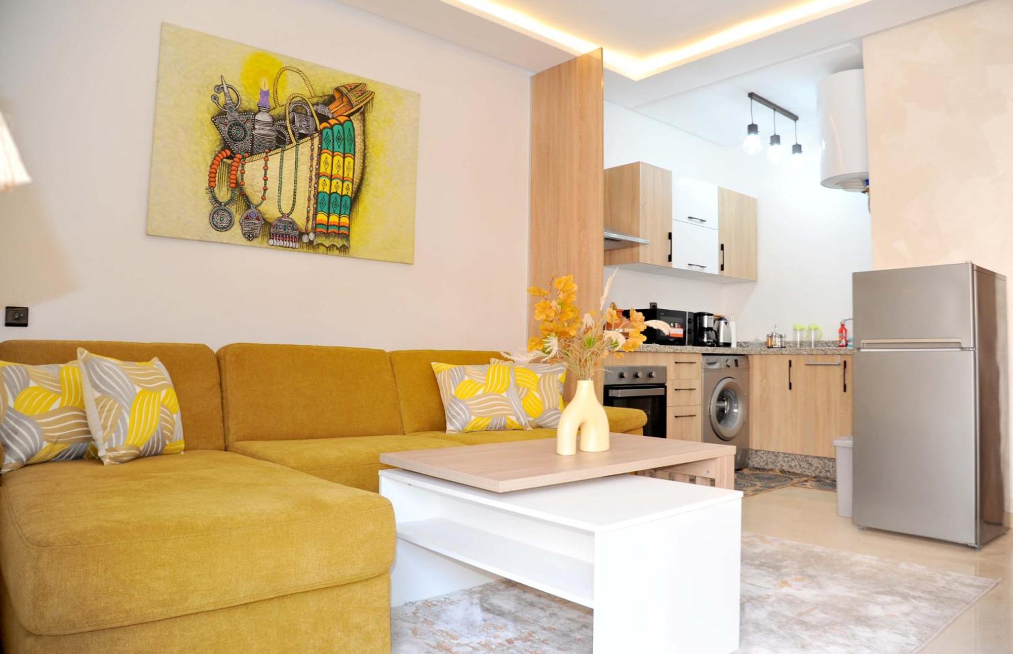 Apartment L'oasis Lumineux Avec Piscine Et Terrasse Marrakesh