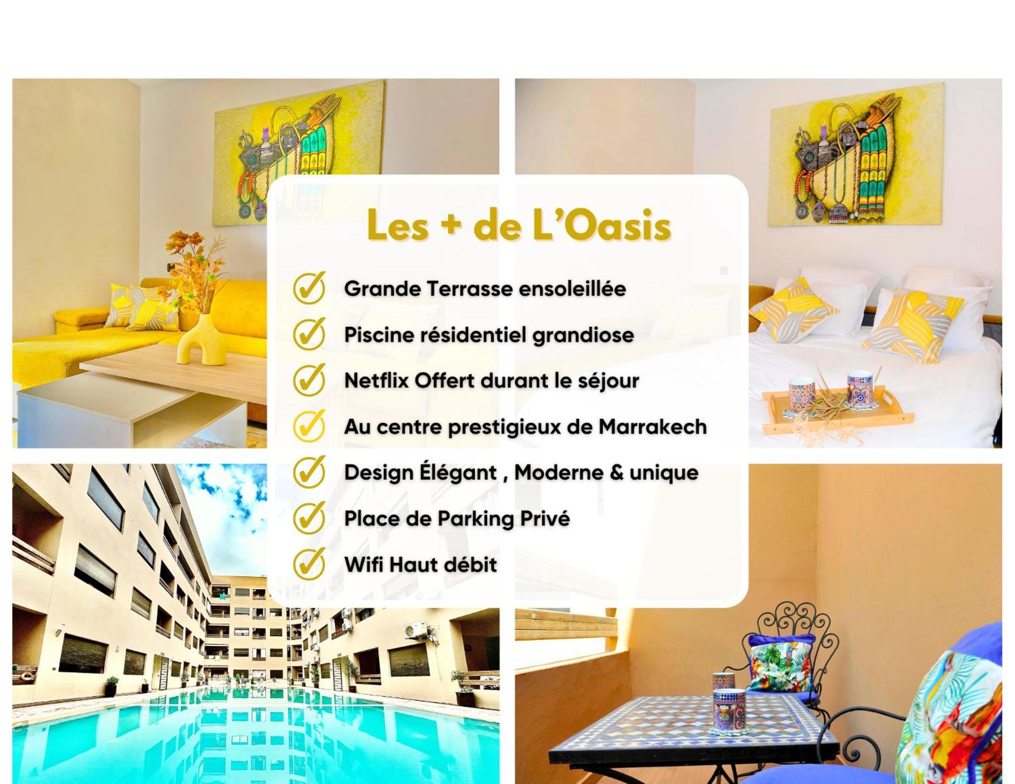 L'oasis Lumineux Avec Piscine Et Terrasse Marrakesh
