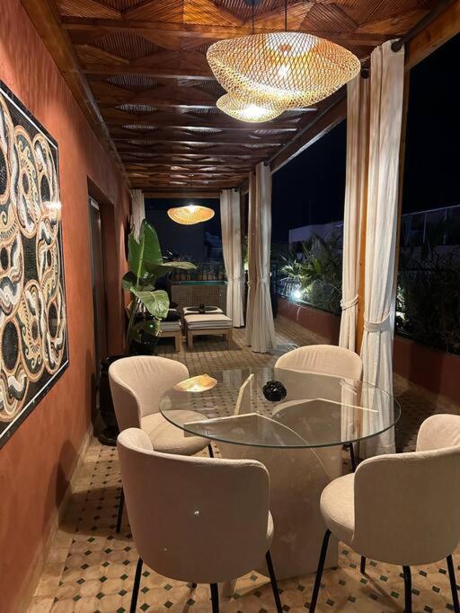 Roof Terrasse Centre-gueliz Jacuzzi