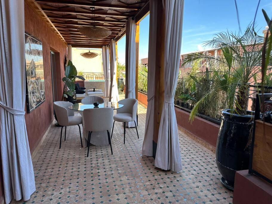 Roof Terrasse Centre-gueliz Jacuzzi Apartamento *