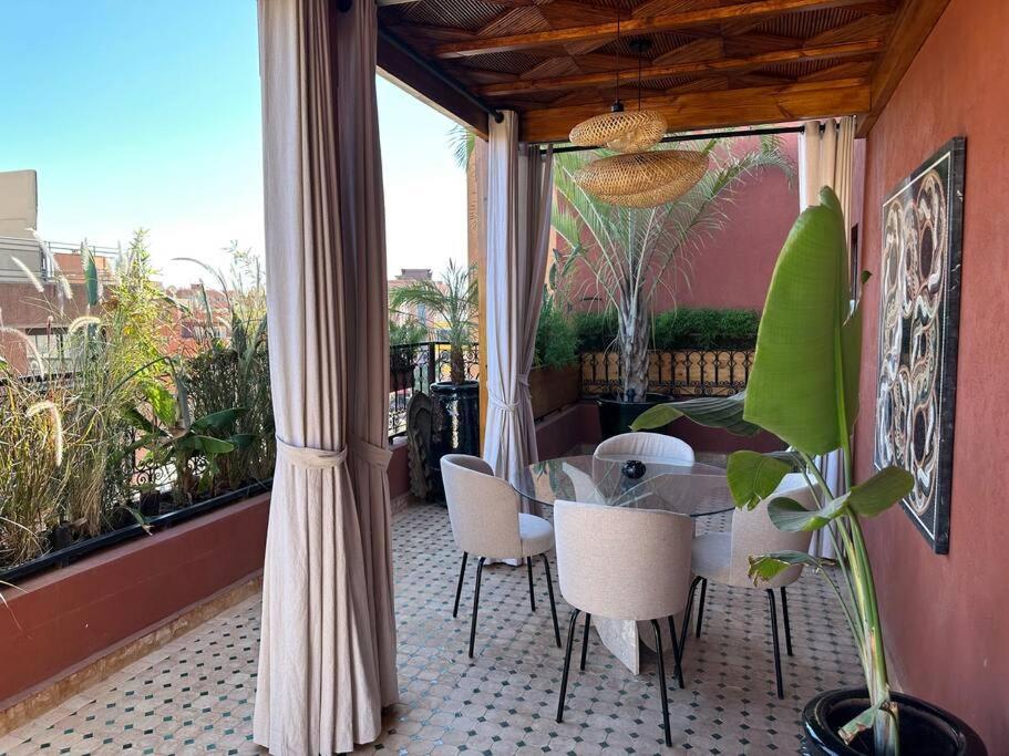 Roof Terrasse Centre-gueliz Jacuzzi *