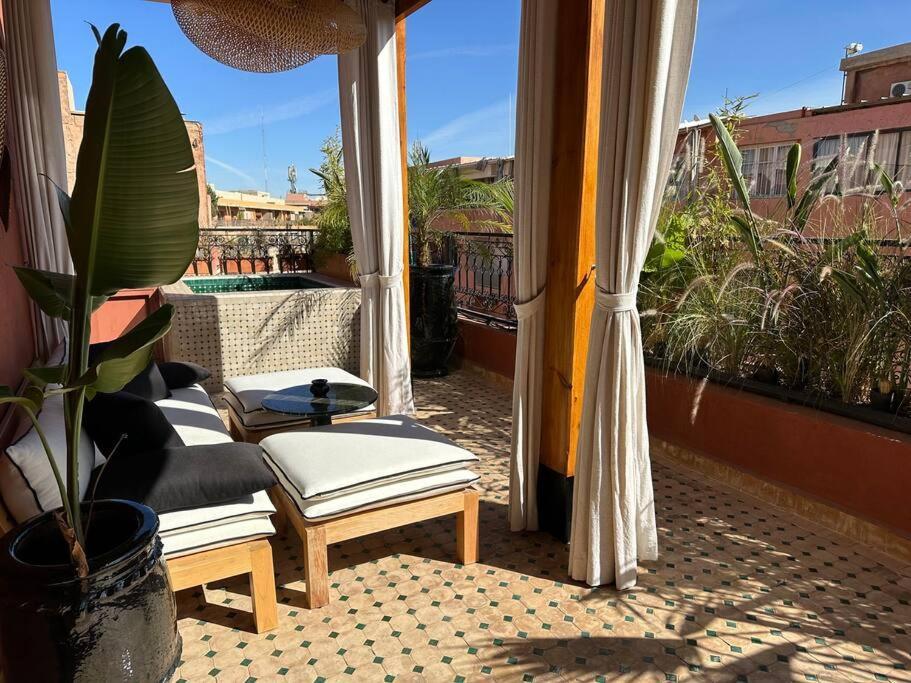Roof Terrasse Centre-gueliz Jacuzzi * Marraquexe