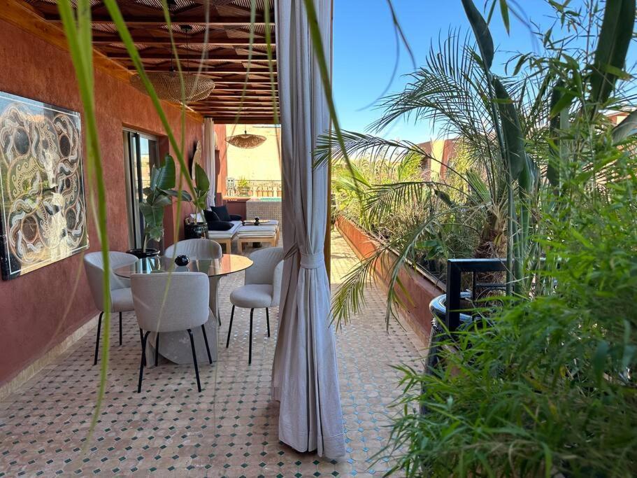 Roof Terrasse Centre-gueliz Jacuzzi Apartamento