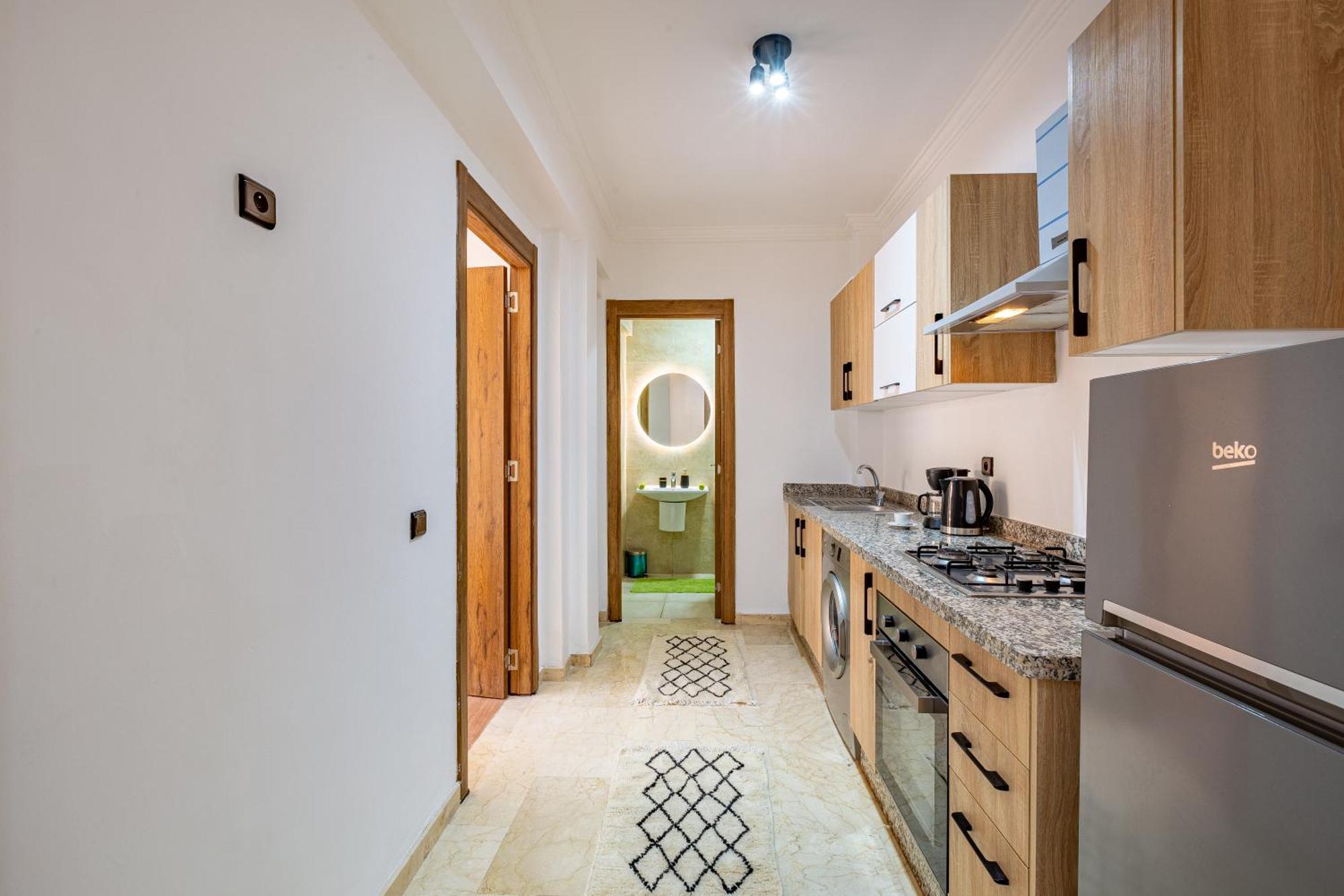 Apartment Chic & Cosy Au Centre - 100 % Equipe Marrakesh