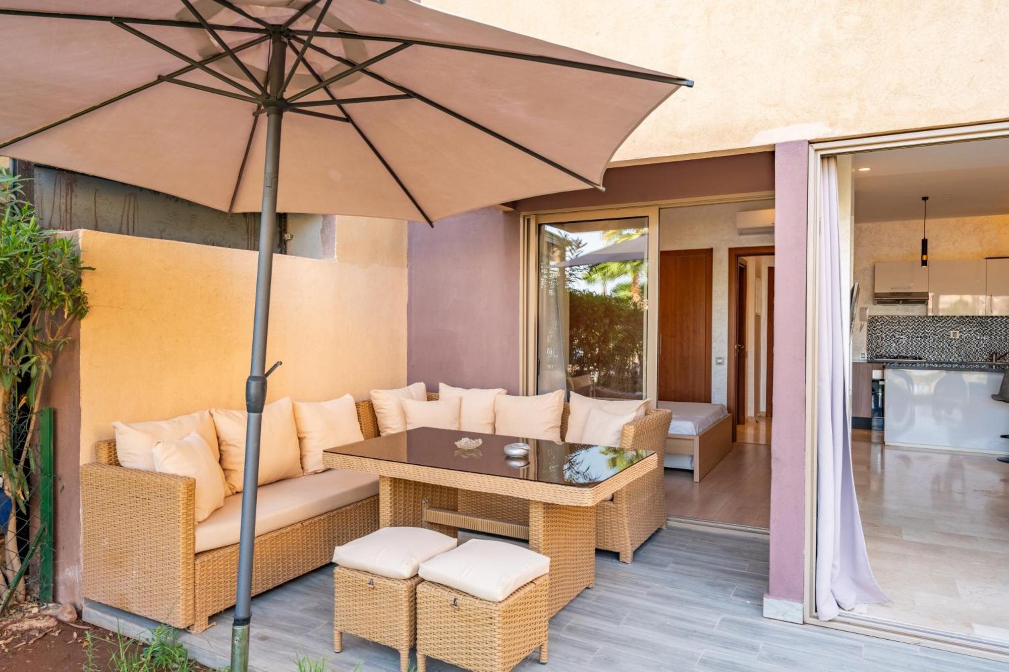Relax Front Of Pool - Golf- Fiber Optic Apartamento Marrakesh